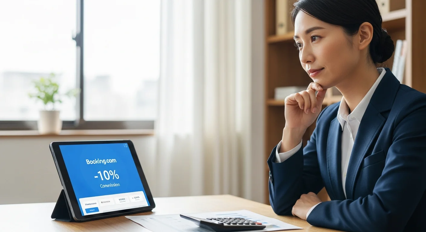 Booking.comのコミッション（手数料）が高い理由と仕組みを解説
