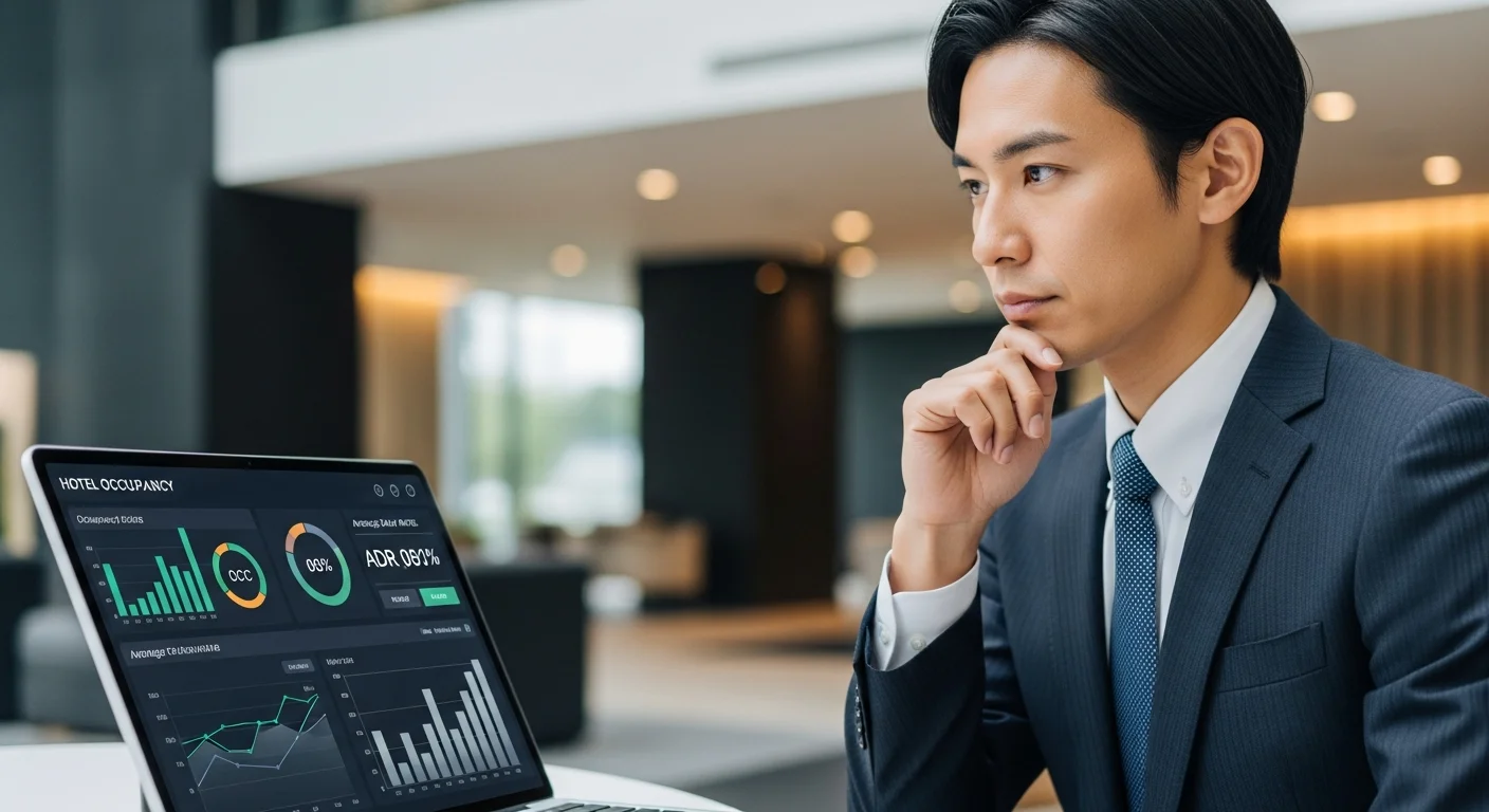 RevPAR向上の重要性とは？稼働率と客単価の最適なバランスが鍵
